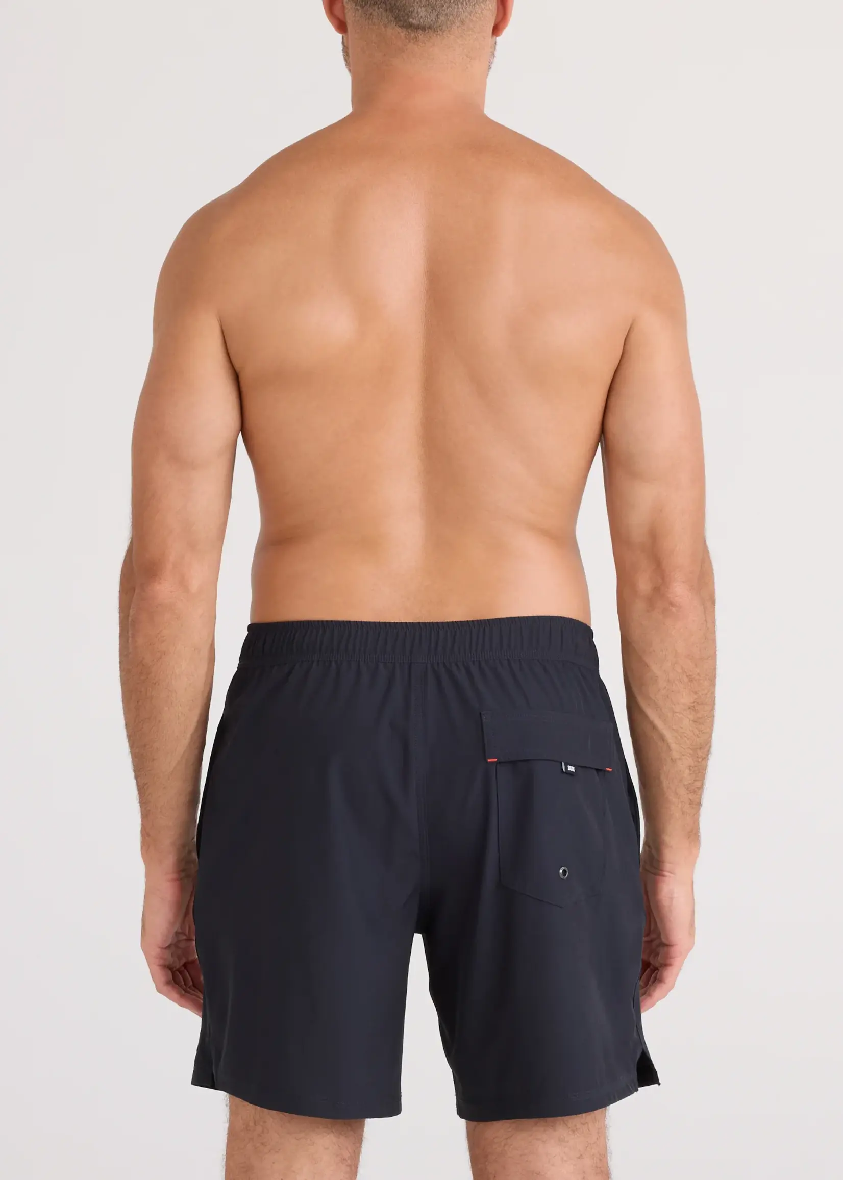 Saxx Oh Buoy 7" Black Swim Trunk SXSW04L