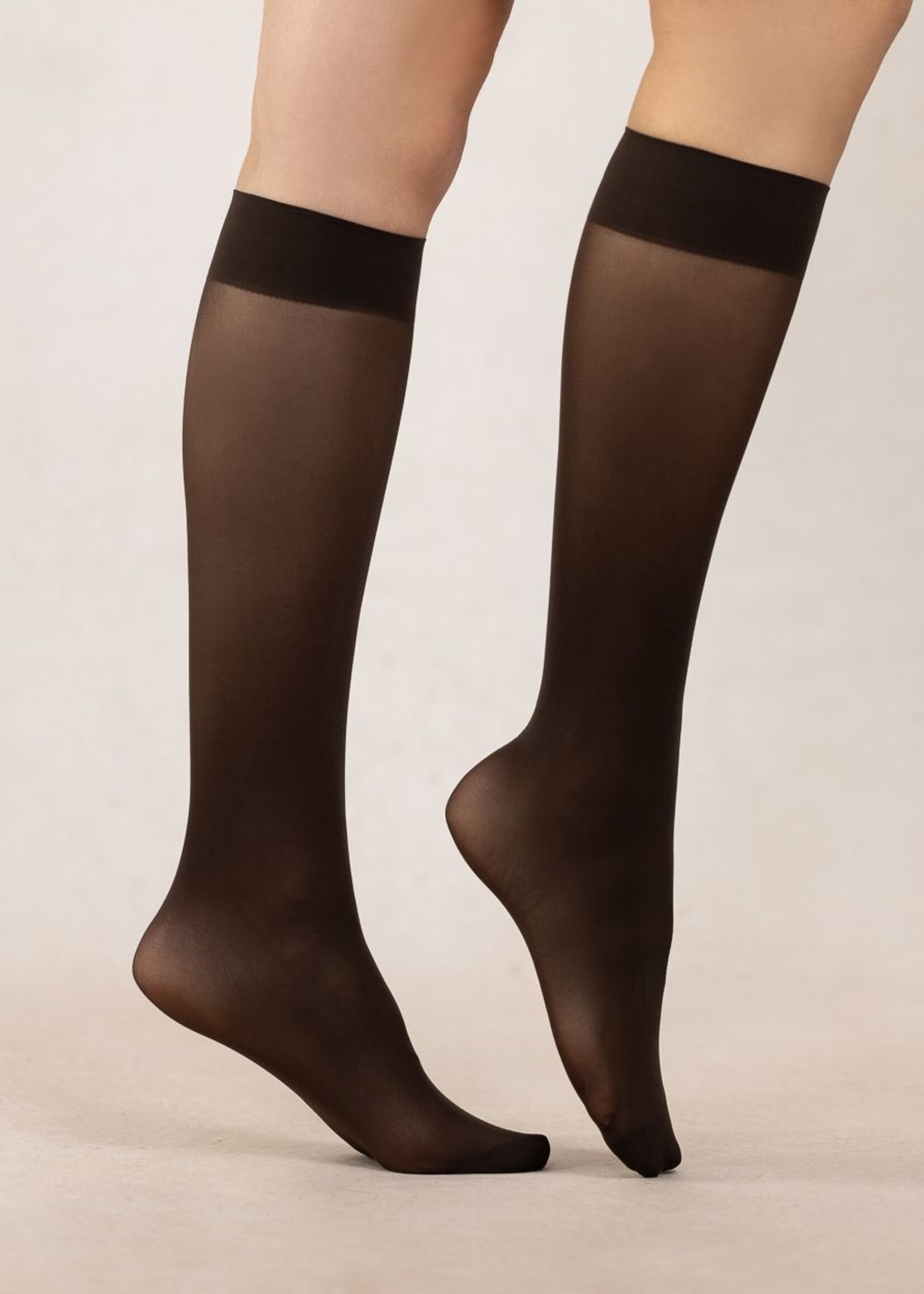 Bleuforet Velvet Soft 30D Knee High Socks 5103
