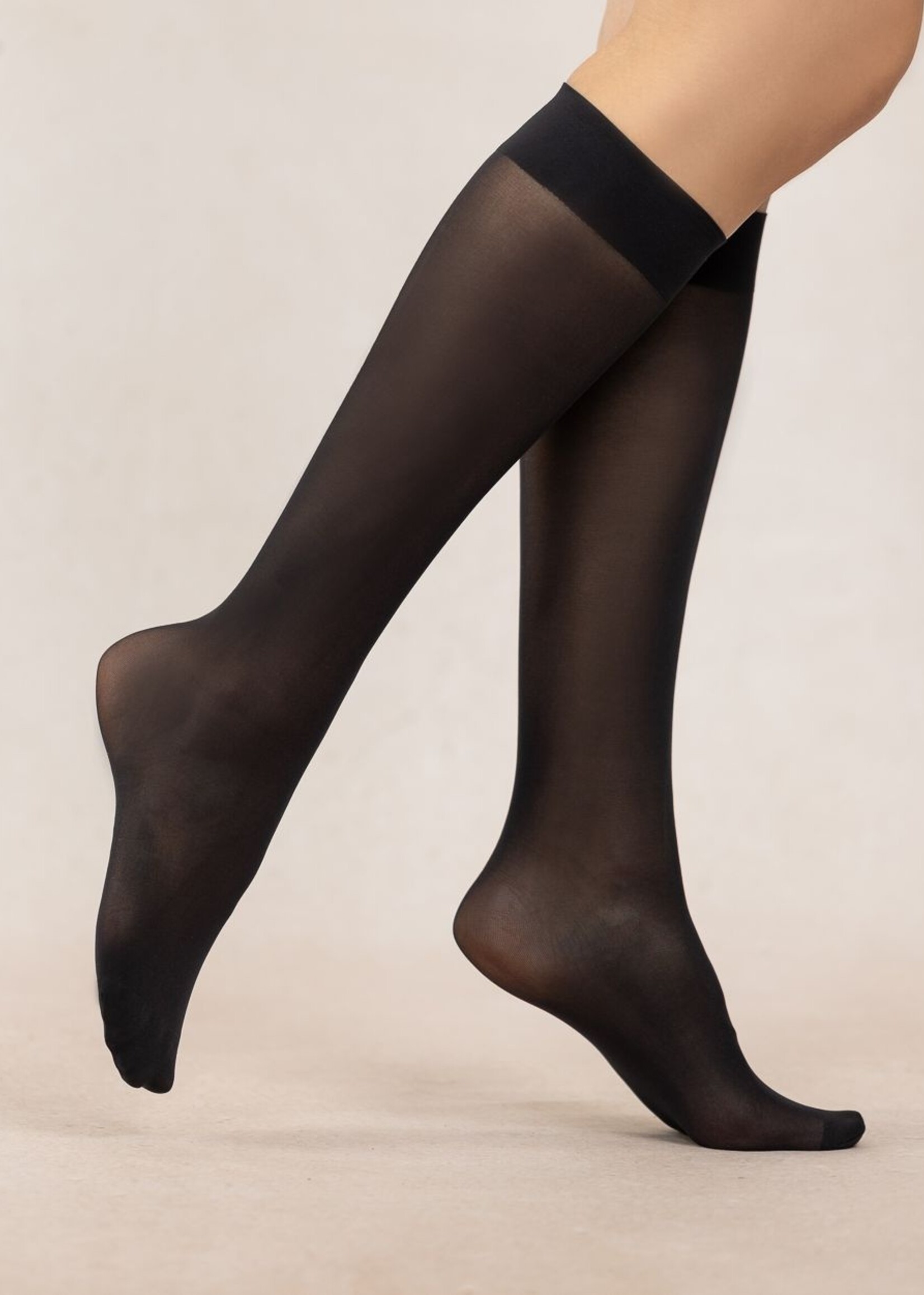 Bleuforet Velvet Soft 30D Knee High Socks 5103