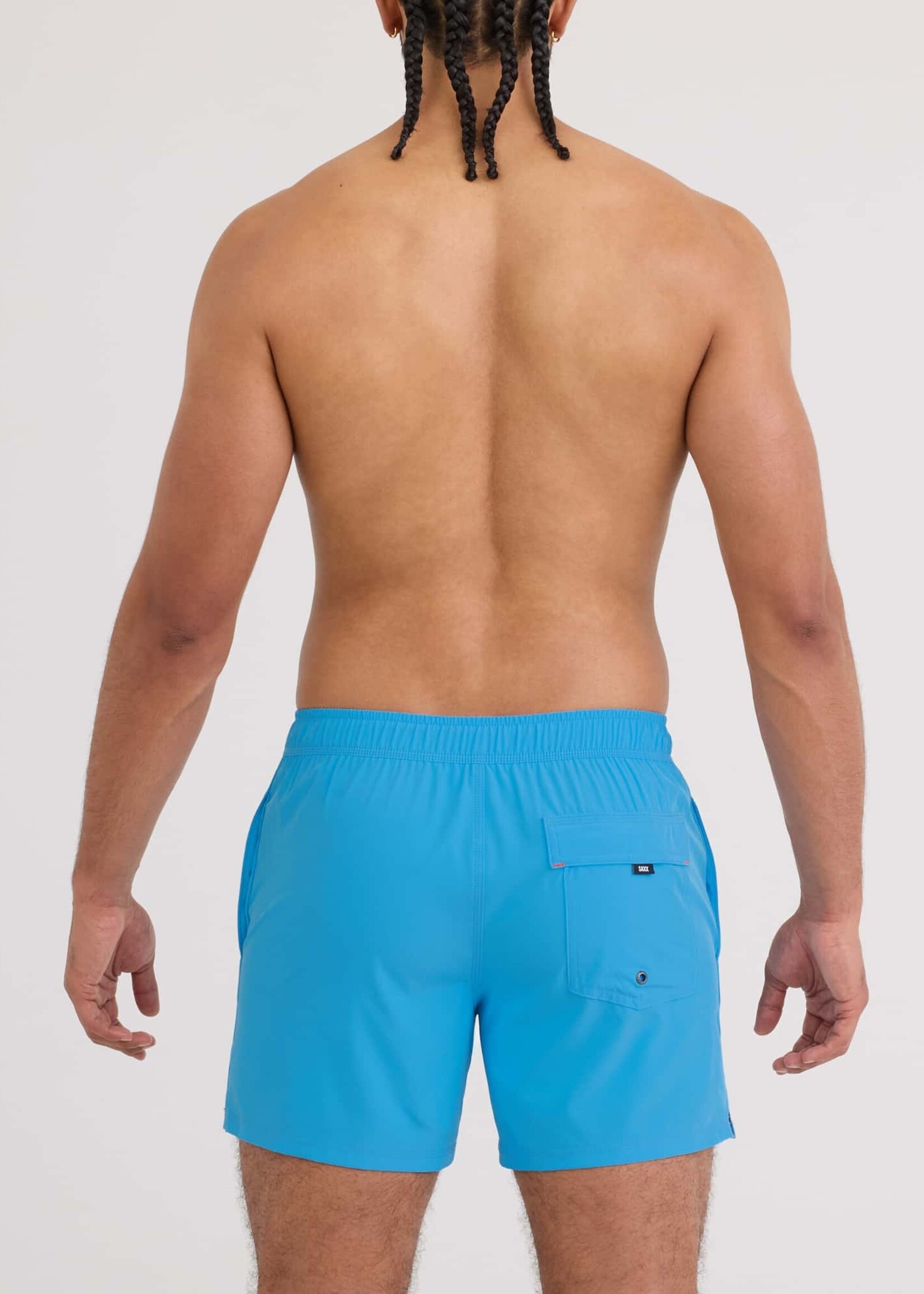 Saxx Oh Buoy 5" Tranquil Blue Swim Trunk SXSW03L