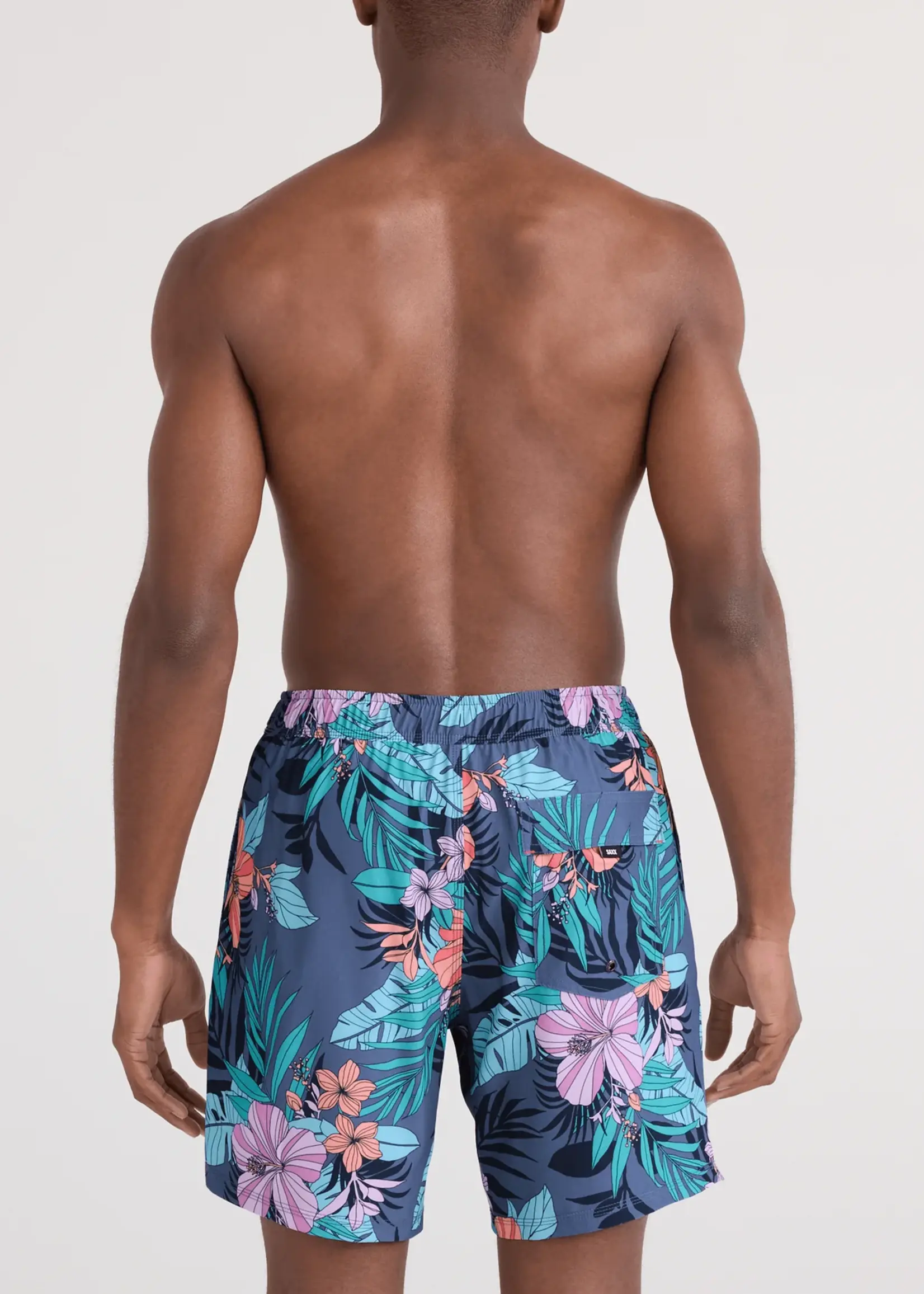 Saxx Oh Buoy 7" Printed Swim Trunk SXSW04L