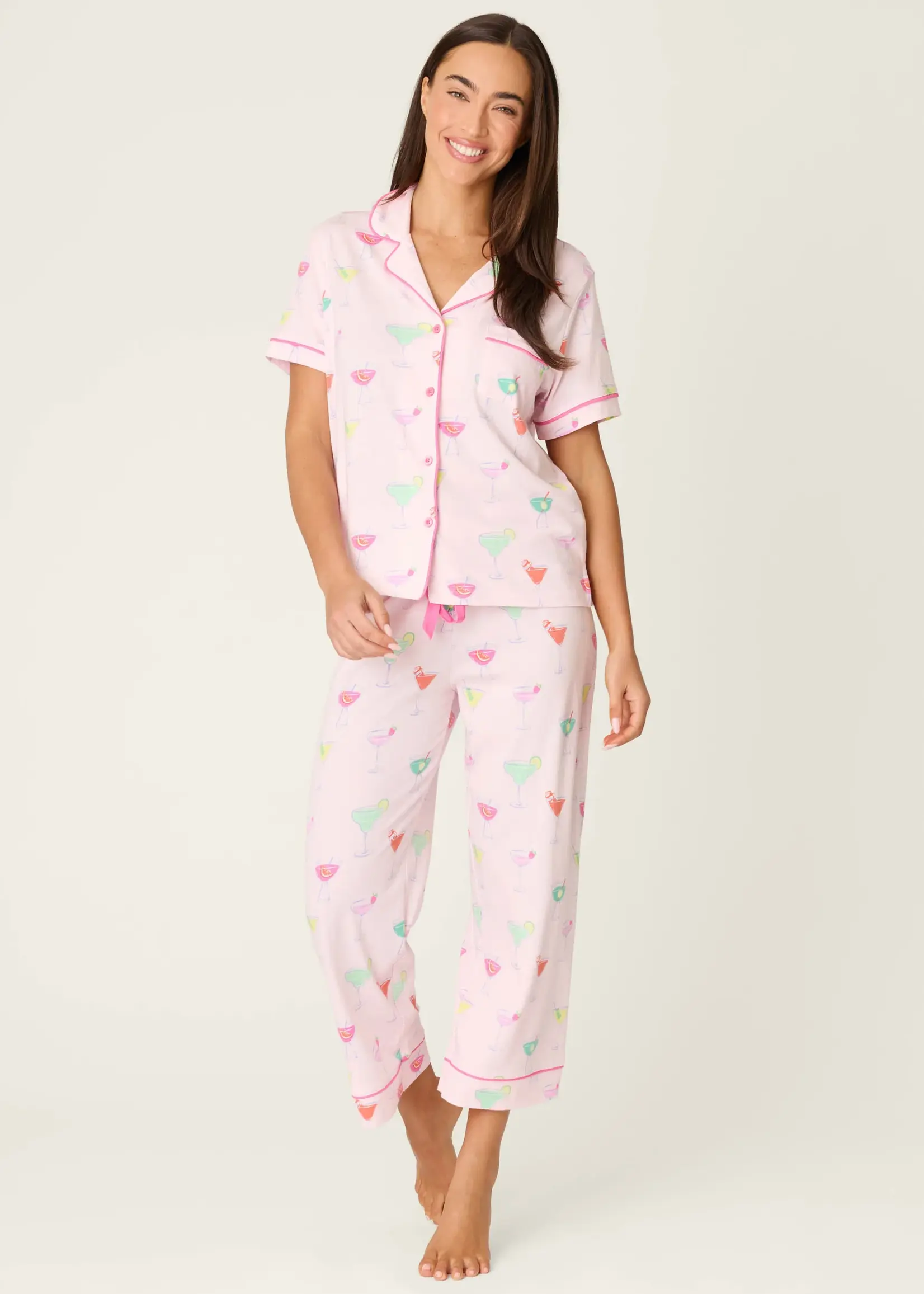 PJ Salvage Whimsy Crop PJ Set R7WHST2