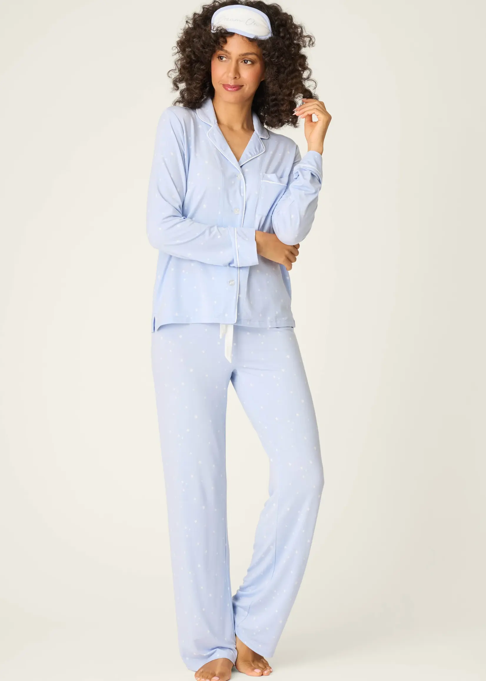 PJ Salvage Modal Basics PJ Set w/ Mask RIMOPJ1