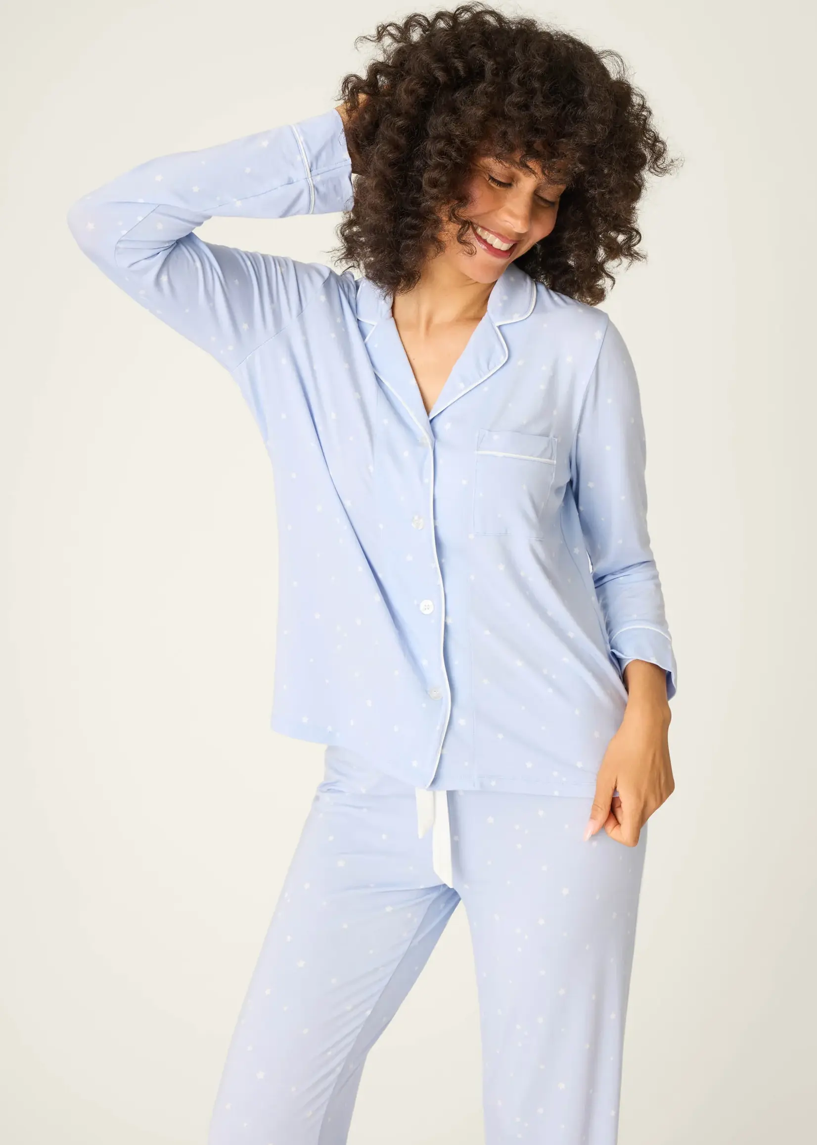 PJ Salvage Modal Basics PJ Set w/ Mask RIMOPJ1