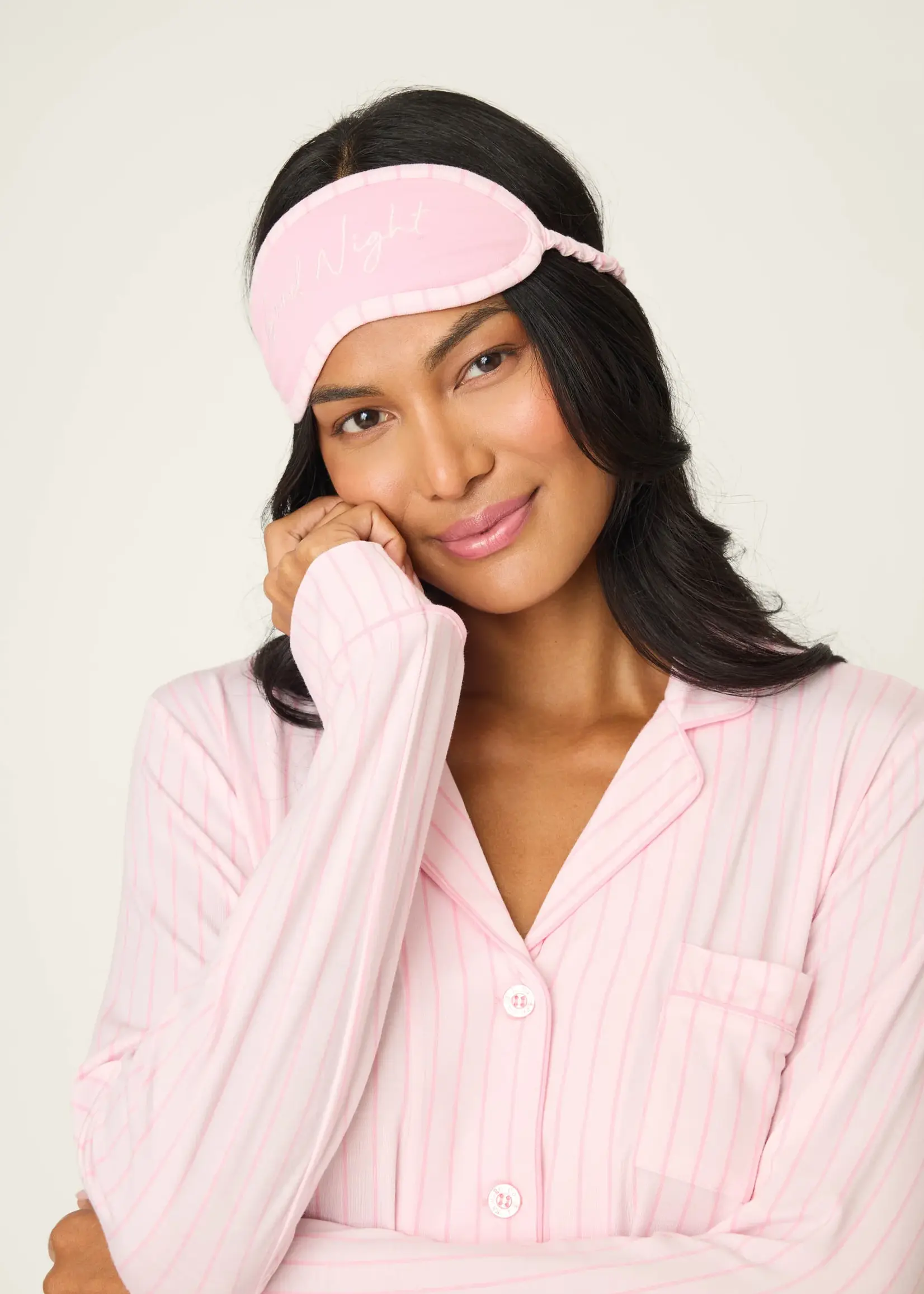 PJ Salvage Modal Basics PJ Set w/ Mask RIMOPJ1