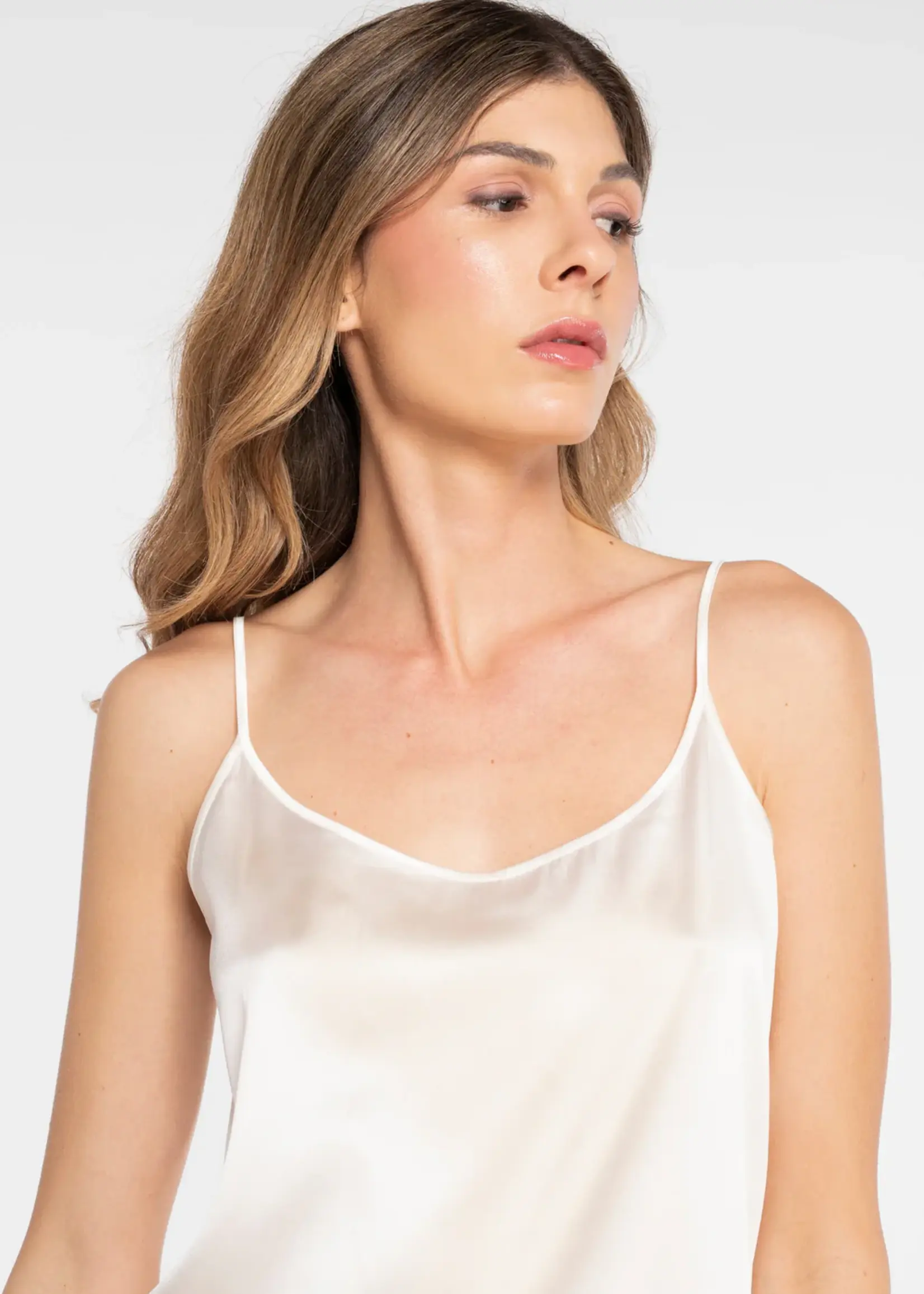 Oscalito Silk Satin Stretch Cami 10305