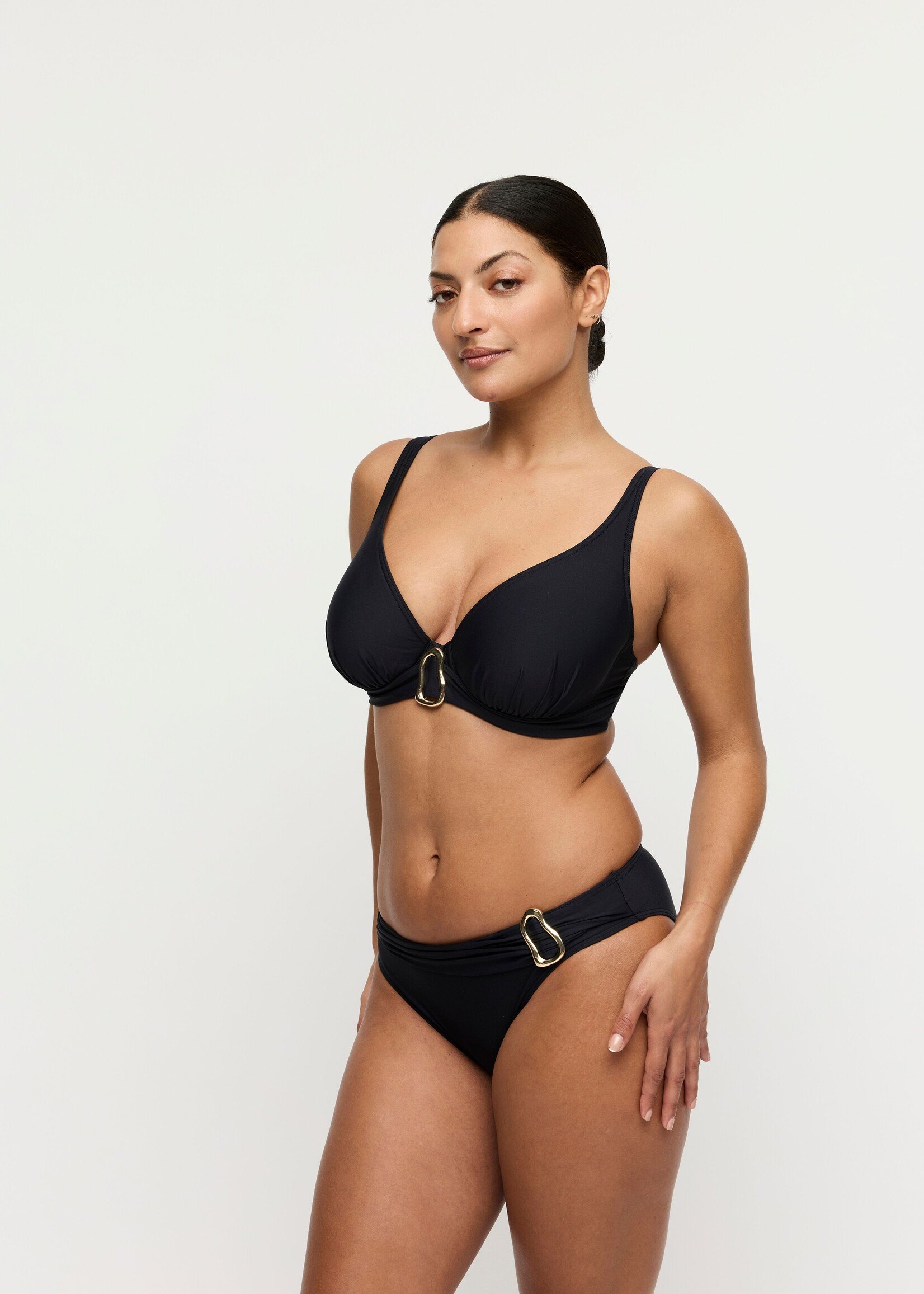 Prima Donna Uvita Black Plunge Bikini 4013519