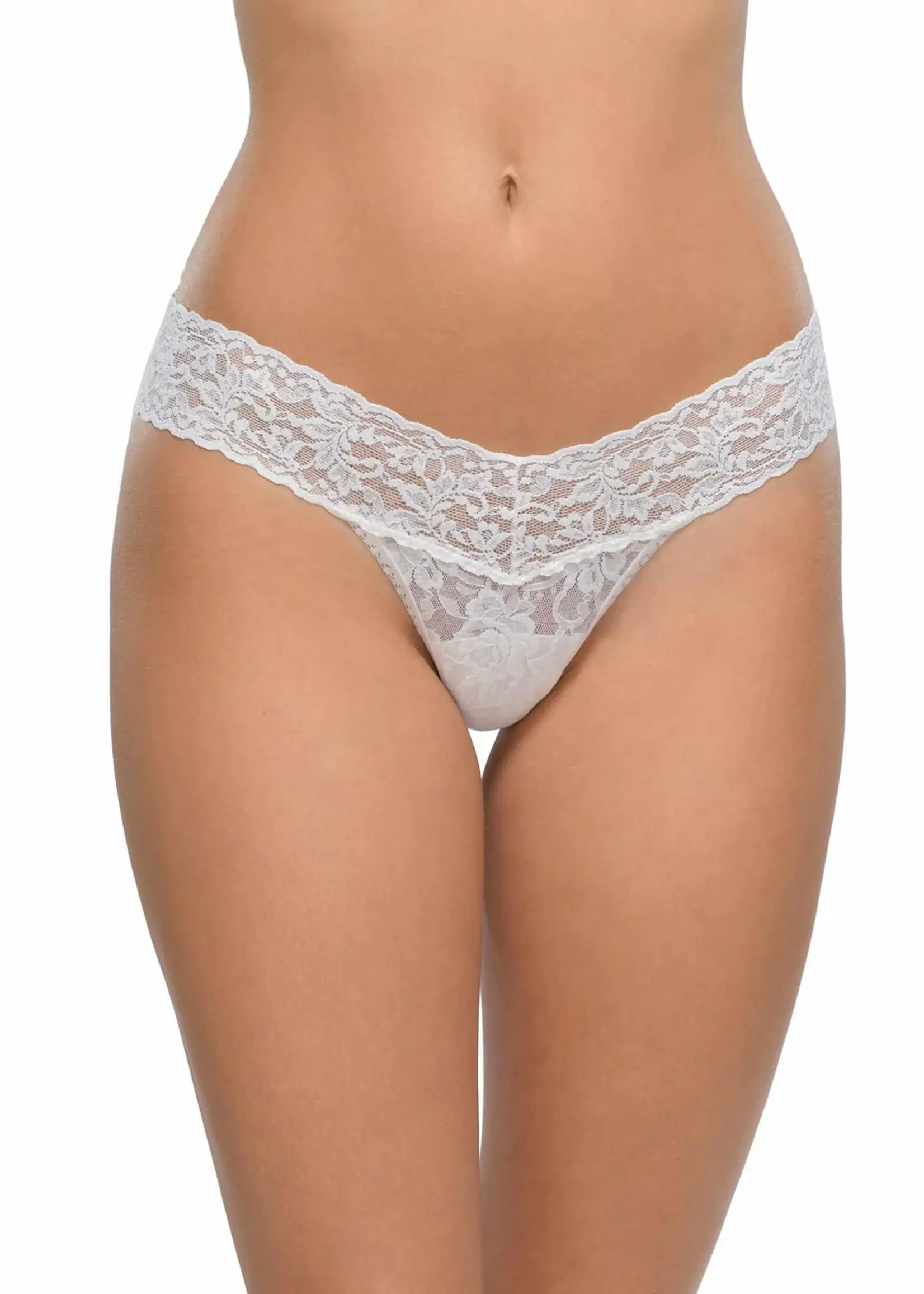 Hanky Panky Low Rise Thong: Solid