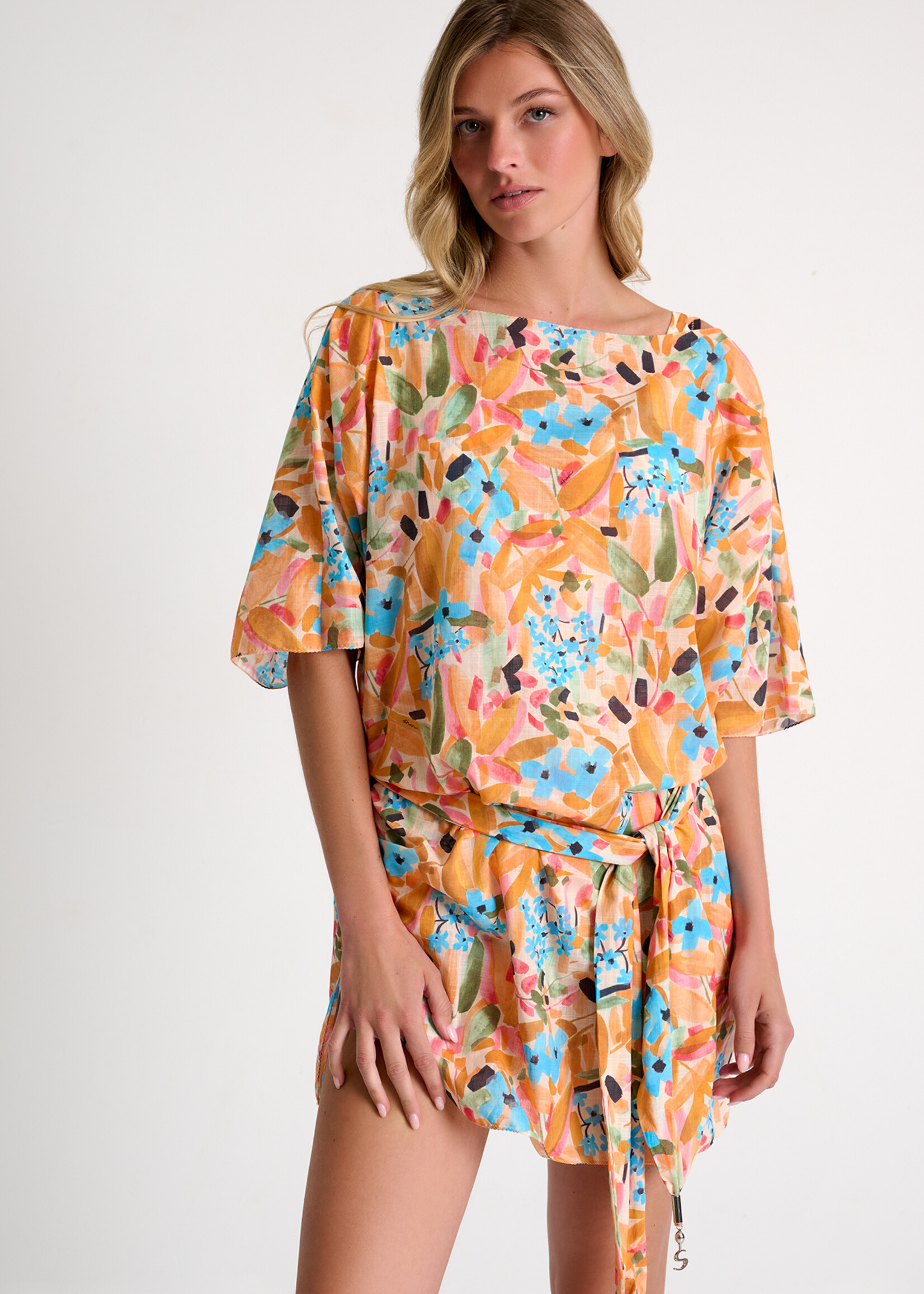 Shan Dahlia Clara Cotton Print Dress 42716-73