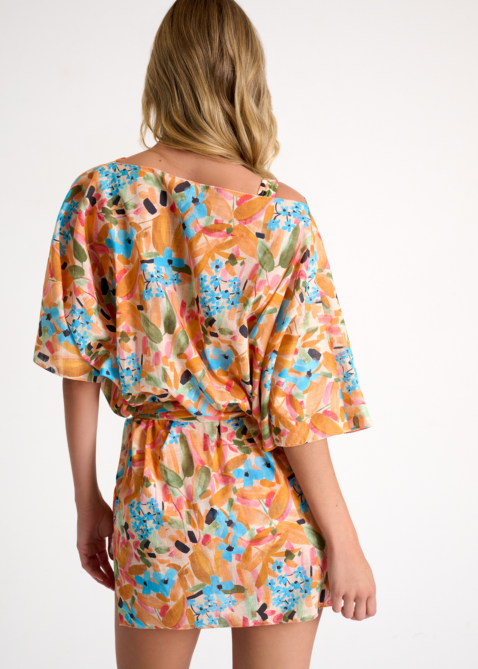 Shan Dahlia Clara Cotton Print Dress 42716-73