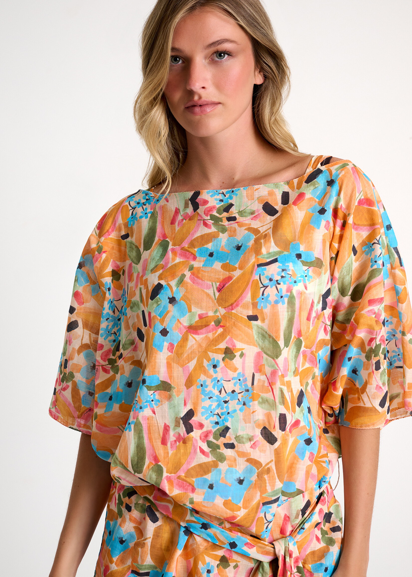 Shan Dahlia Clara Cotton Print Dress 42716-73