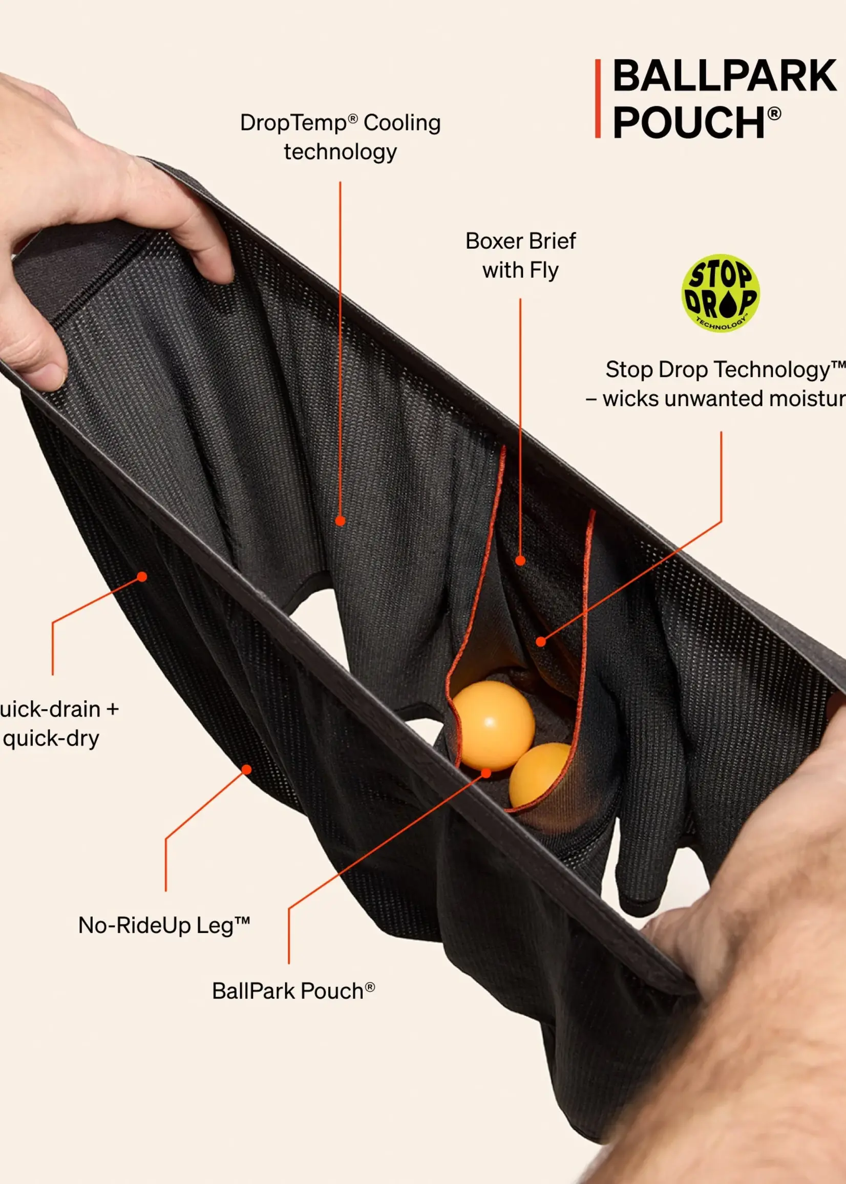 Saxx Quest Quick-Dry Mesh Boxer Brief SXBB65F