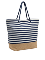 Cover Me Vacation Mode Stripe Bag w Rope Handle