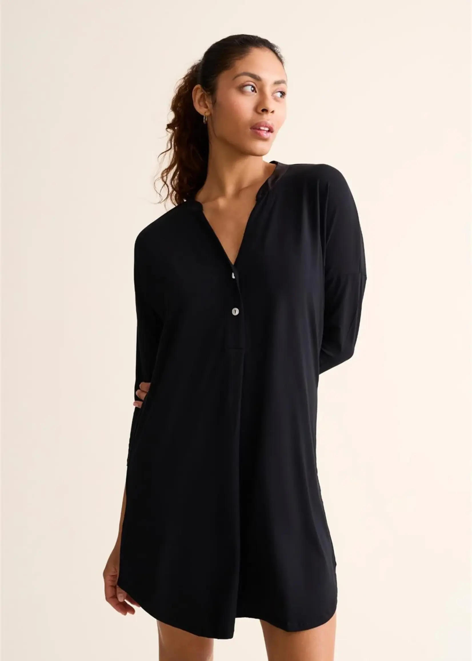 Fleur't Dolman 3/4 Sleeve Nightshirt 6004
