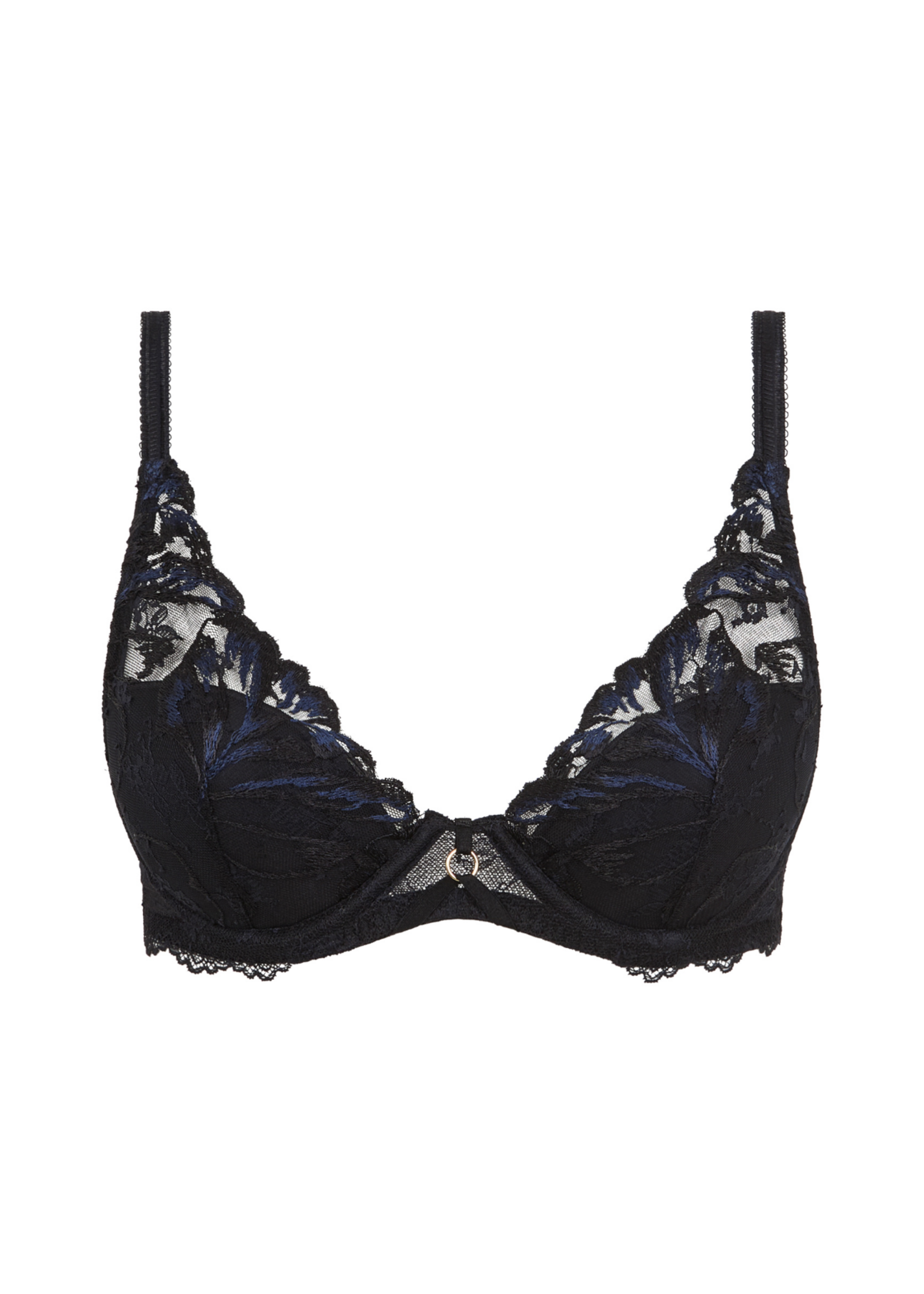 Chantelle Illusion Lace Plunge Bra 1B4NA