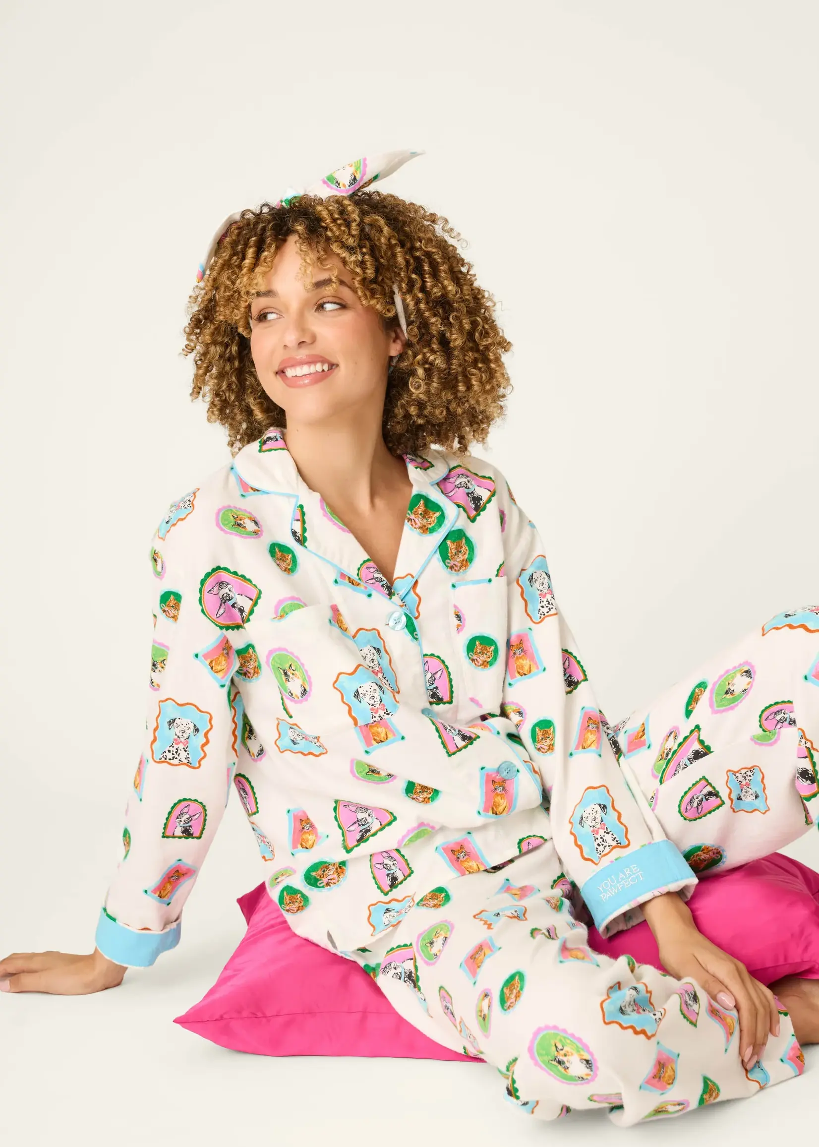 PJ Salvage Picture Perfect Flannel PJ Set RZFLPJ1