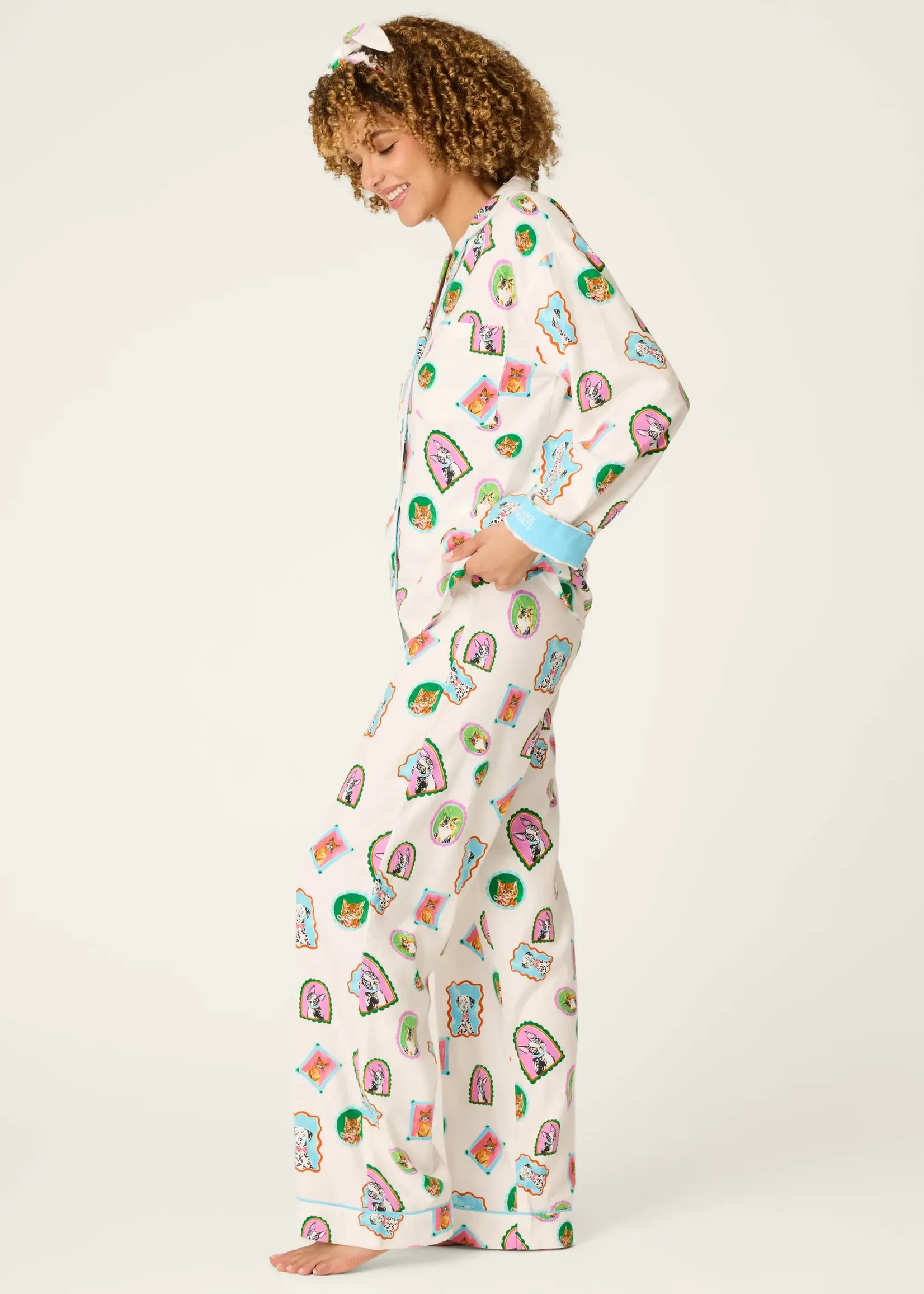 PJ Salvage Picture Perfect Flannel PJ Set RZFLPJ1