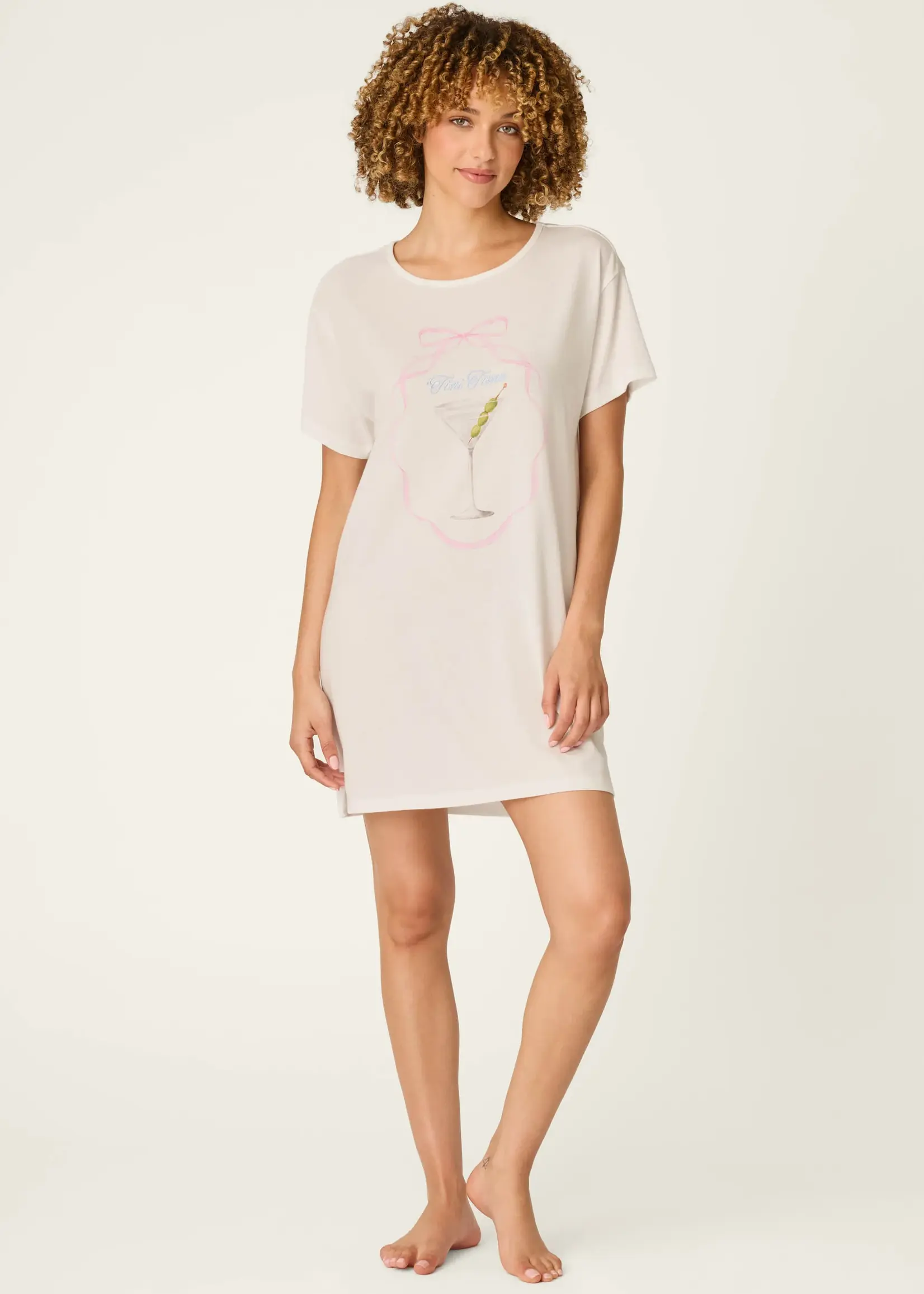 PJ Salvage PJ Olive You Nightshirt RZOYNS