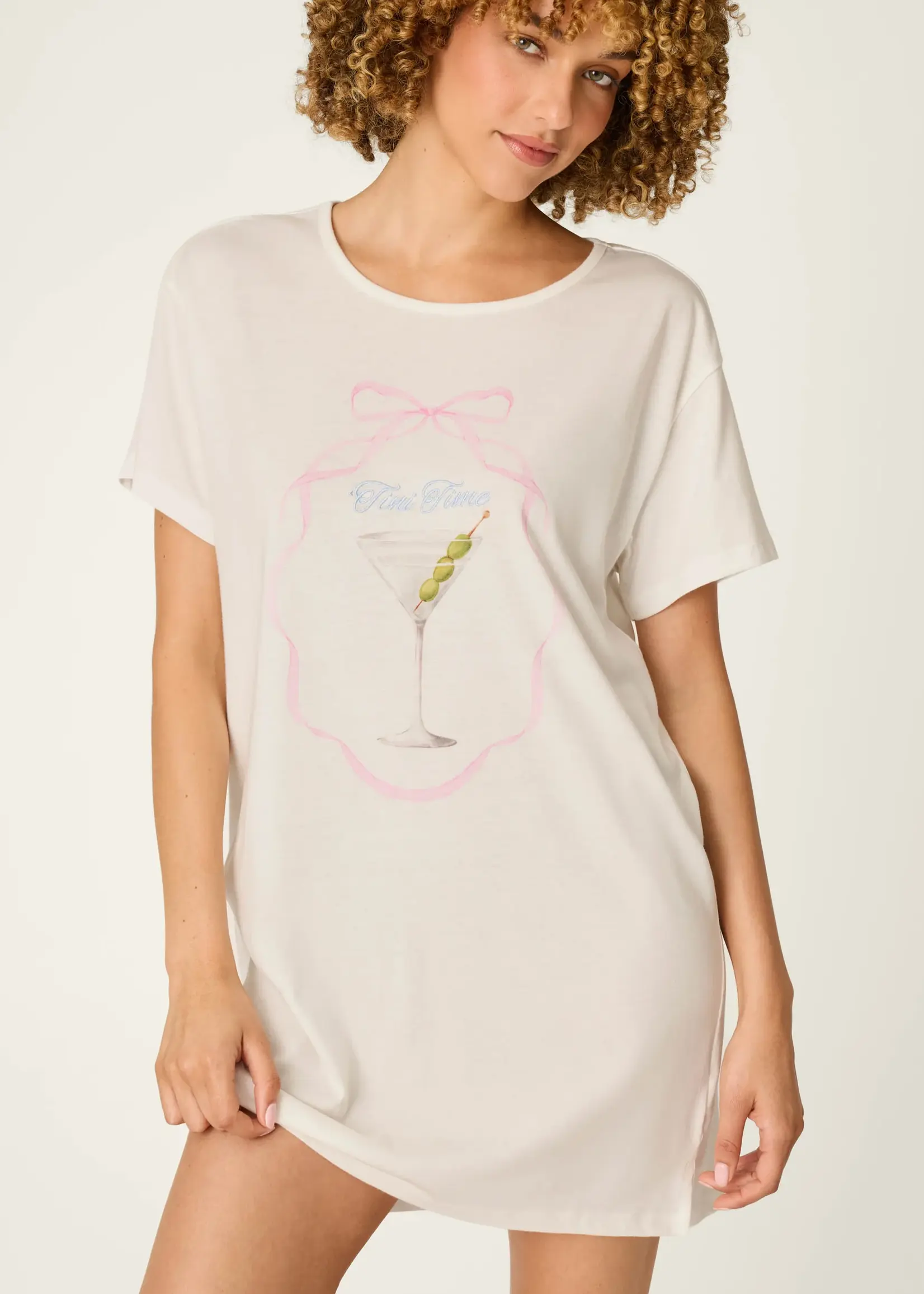 PJ Salvage PJ Olive You Nightshirt RZOYNS