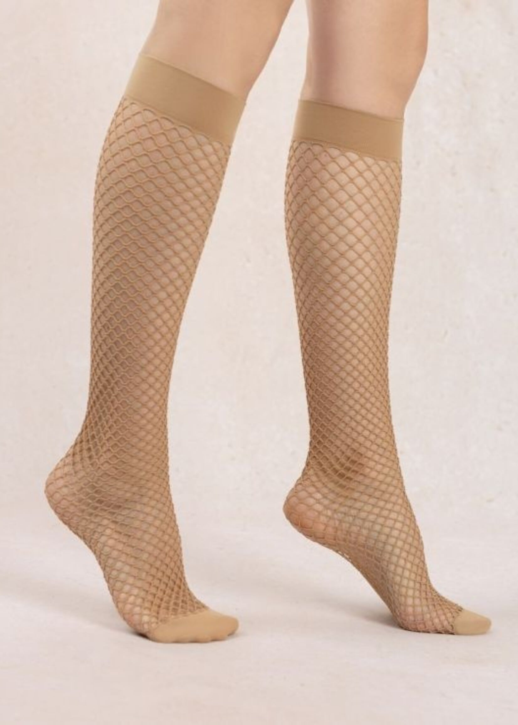 Bleuforet Fishnet Knee High Socks 5128