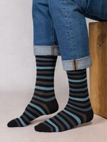Bleuforet Men's Cotton Striped Socks 7122