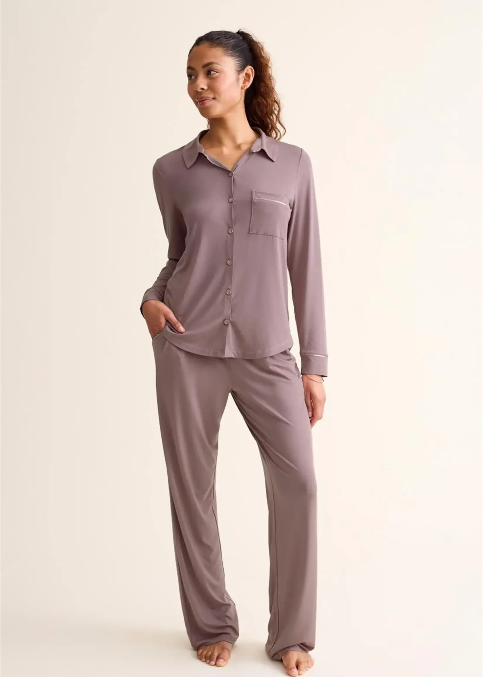 Fleur't Button Down PJ Set 647