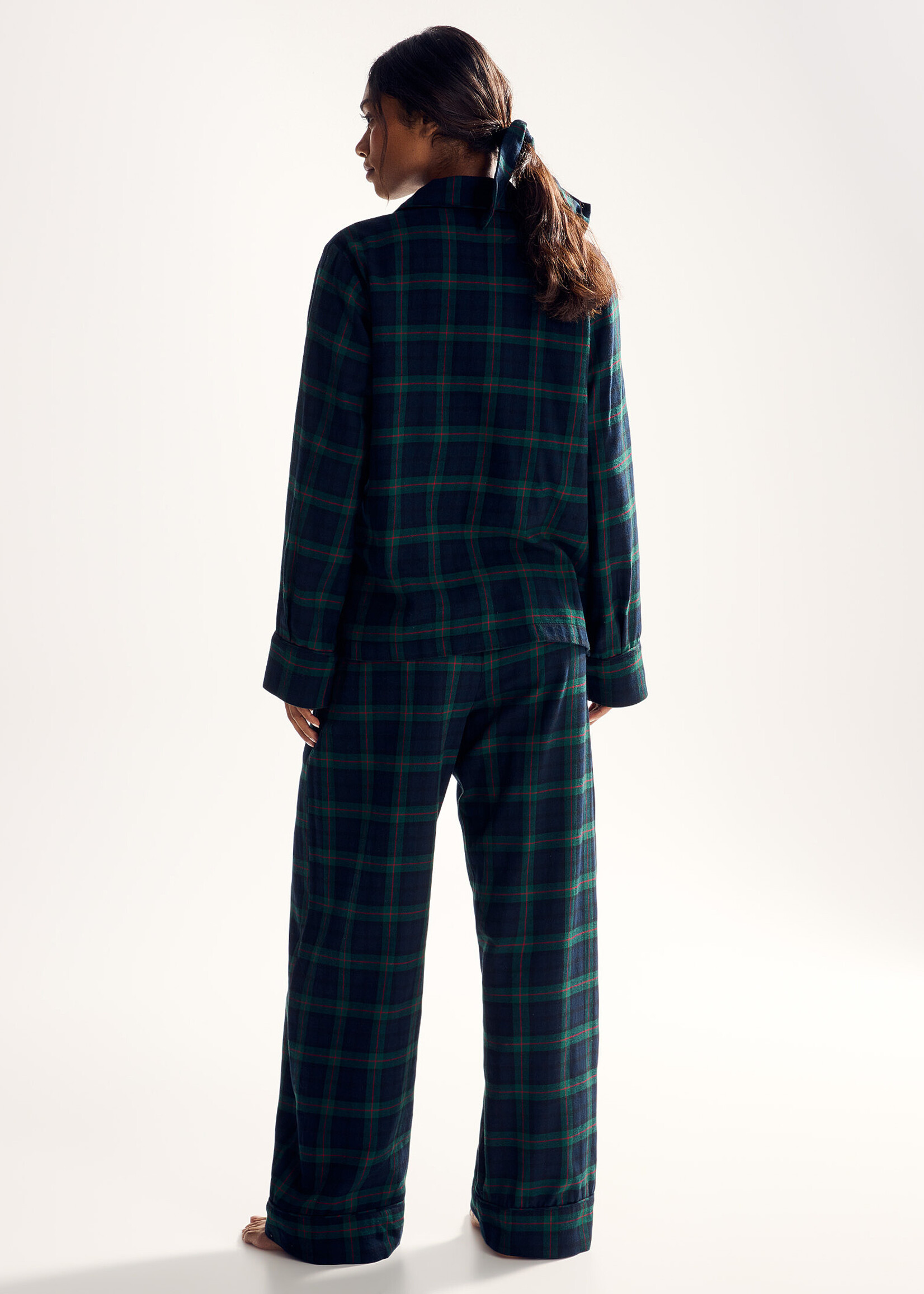 Polo Ralph Lauren Madison Plaid Cotton Flannel PJ Set 4P0702R3