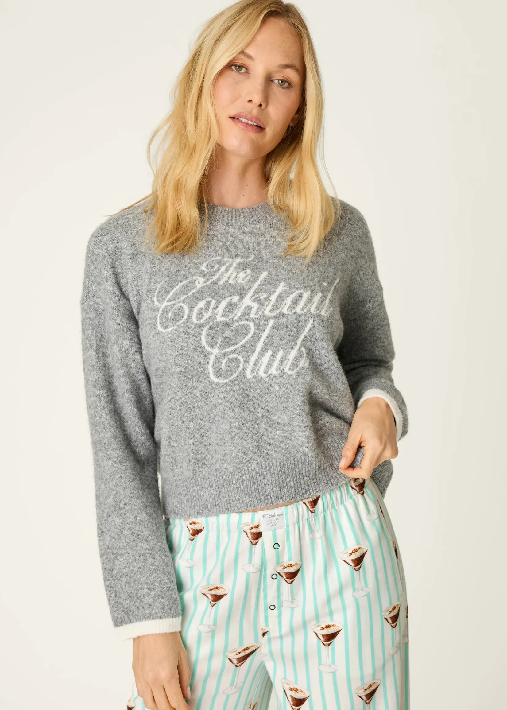 PJ Salvage The Cocktail Club Sweater RZFLLS3