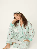 PJ Salvage Espresso Martini Flannel PJ Set