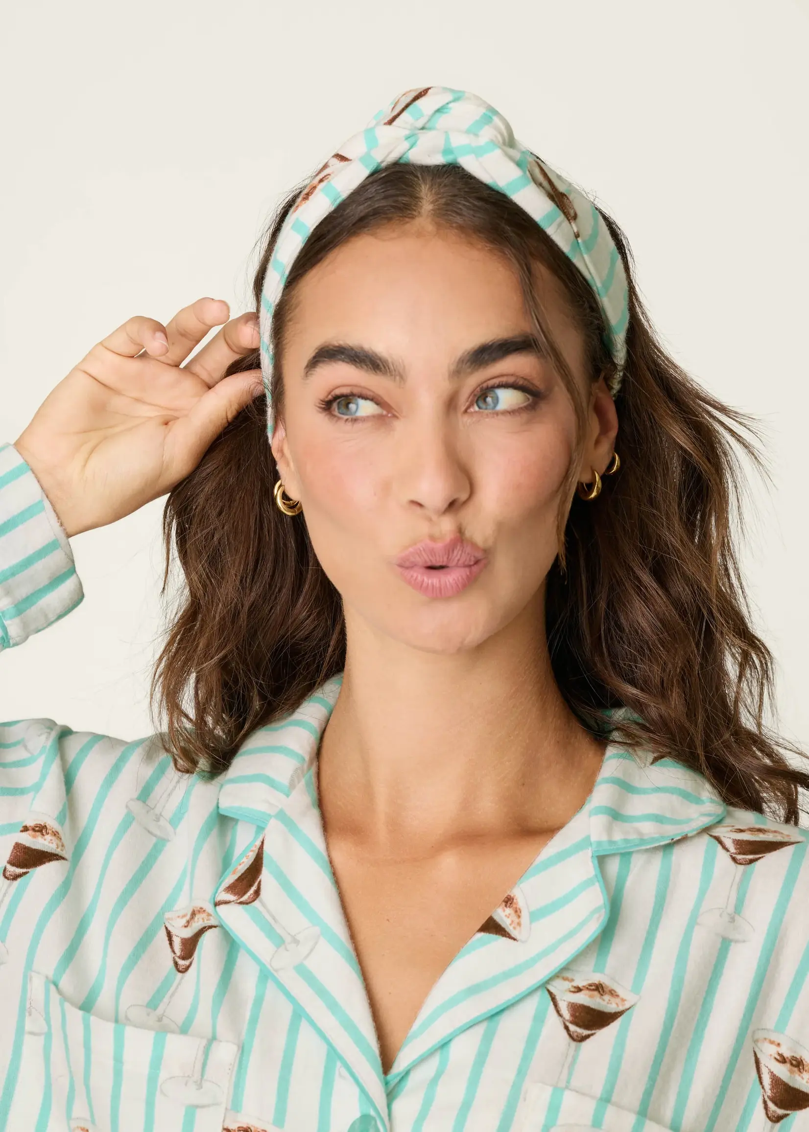 PJ Salvage Espresso Martini Flannel PJ Set RZFLPJ1