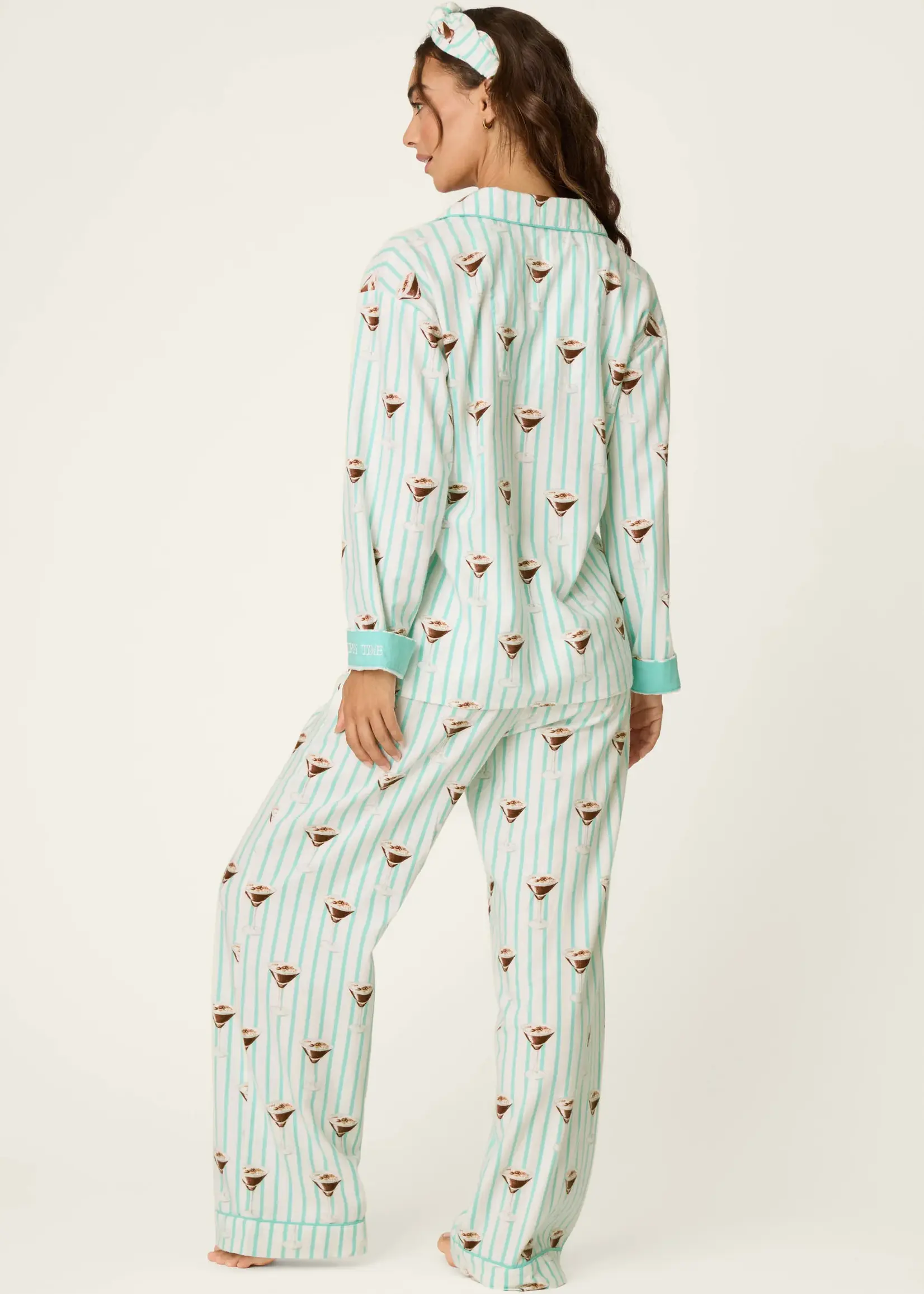 PJ Salvage Espresso Martini Flannel PJ Set RZFLPJ1