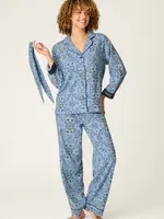PJ Salvage Bandana Flannel PJ Set
