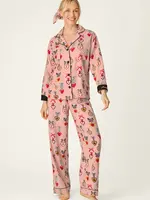 PJ Salvage Sweetheart Dreams Flannel PJ Set