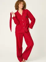 PJ Salvage Icon Stripe Flannel PJ Set