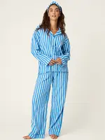 PJ Salvage Icon Stripe Flannel PJ Set