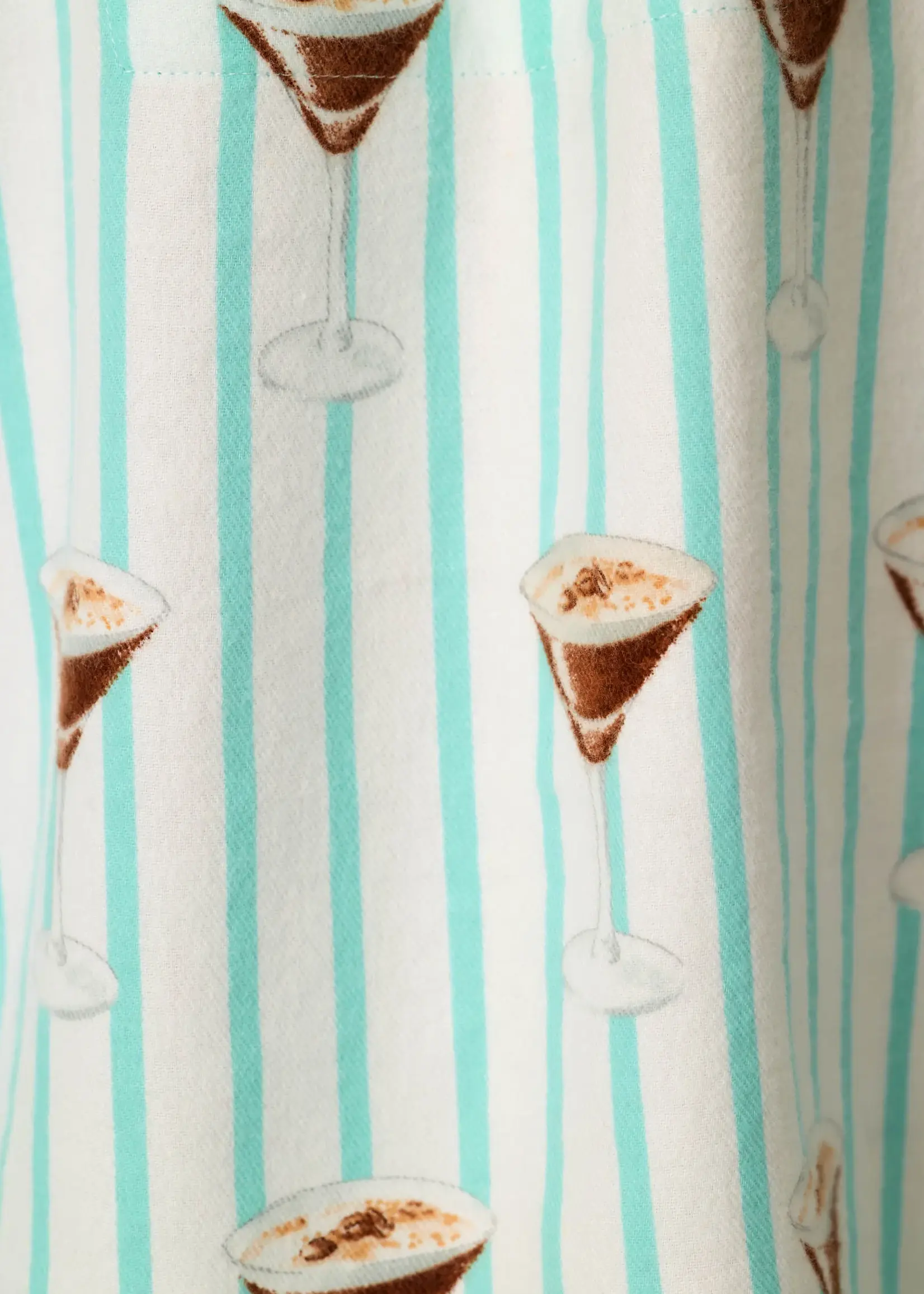 PJ Salvage Espresso Martini Flannel PJ Set RZFLPJ1