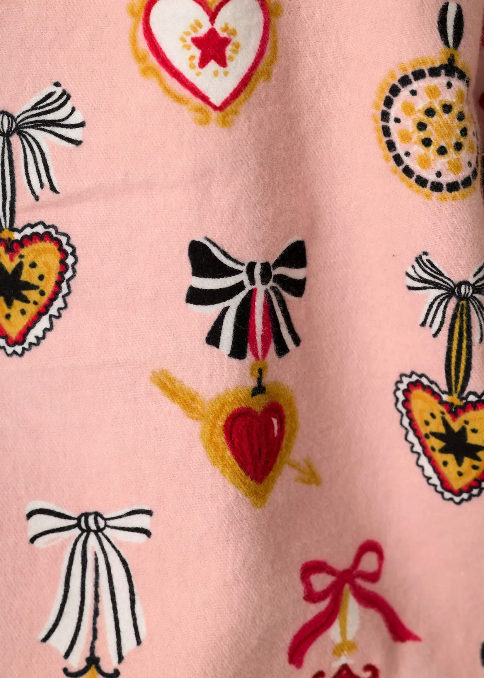 PJ Salvage Sweetheart Dreams Flannel PJ Set RZFLPJ1