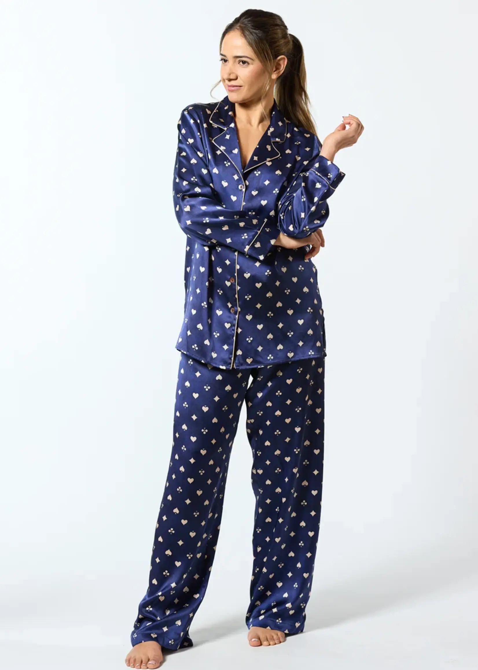 Christine Casino Royale Classic Silk PJs ART6800