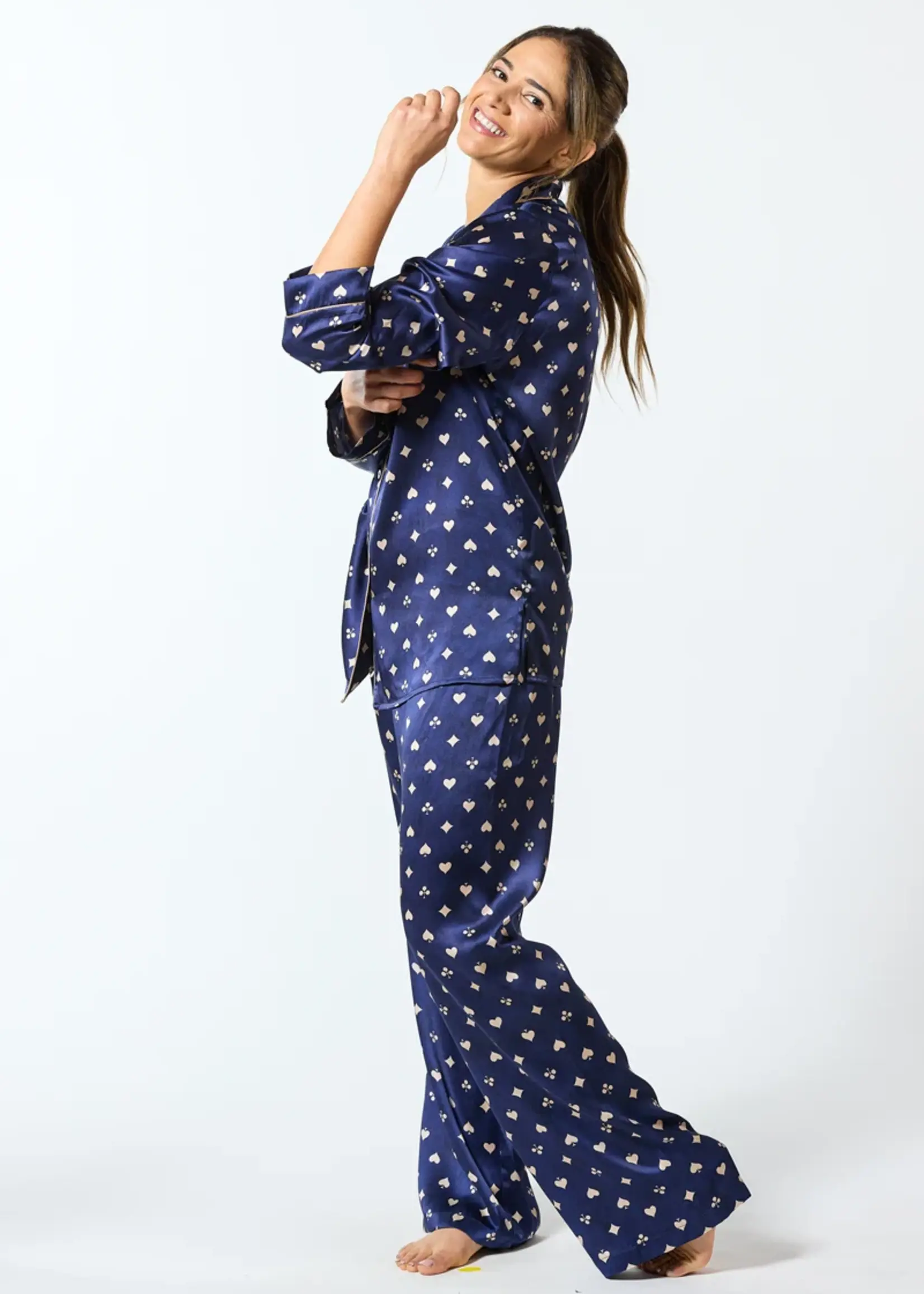 Christine Casino Royale Classic Silk PJs ART6800