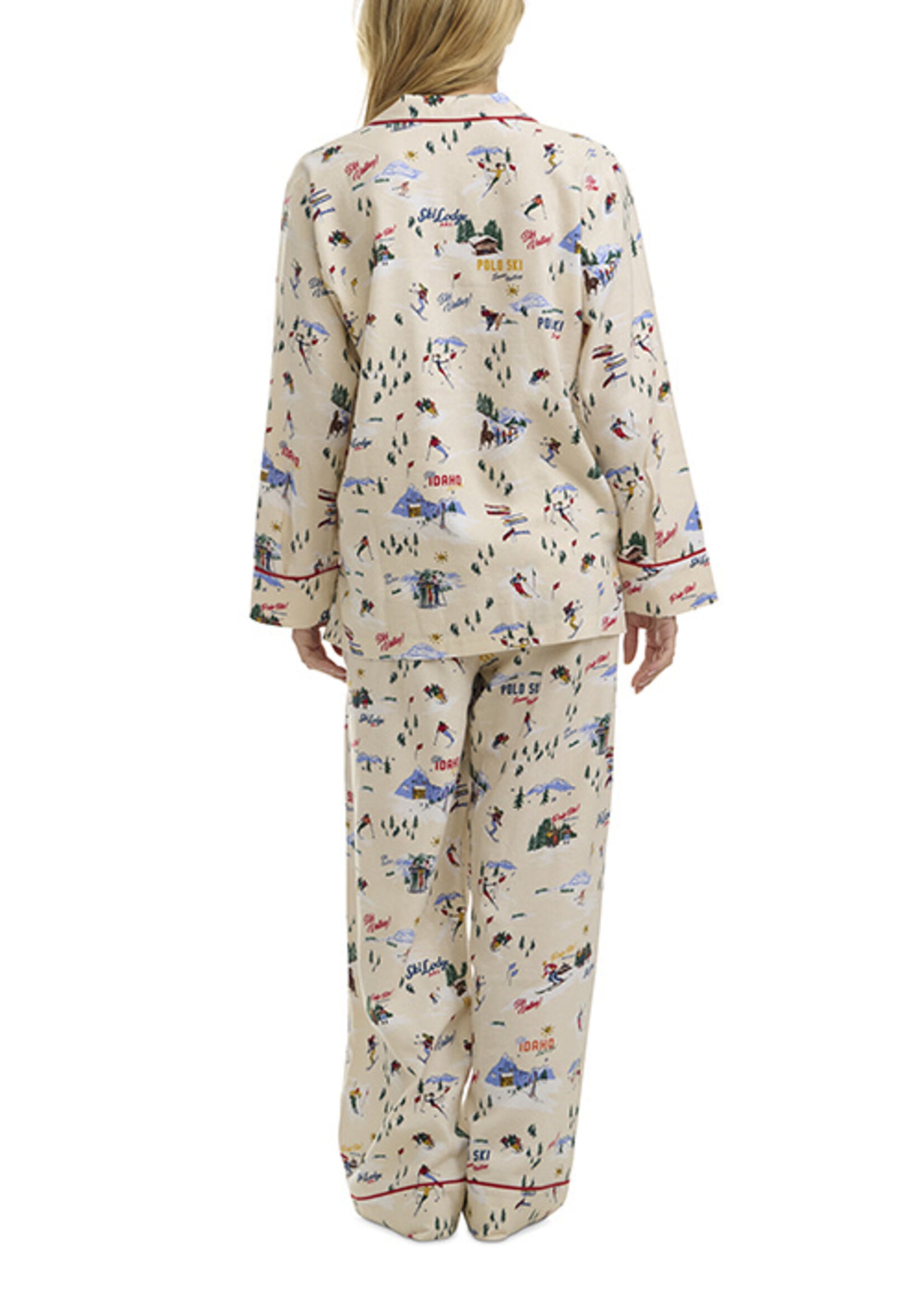 Polo Ralph Lauren Madison Ski Cotton Flannel PJ Set 4P0143R3