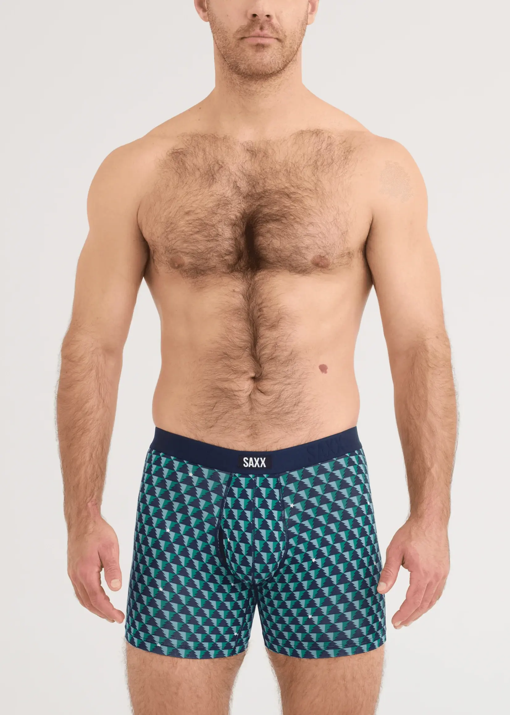 Saxx Vibe Boxer Brief Fly Holiday SXVX24F