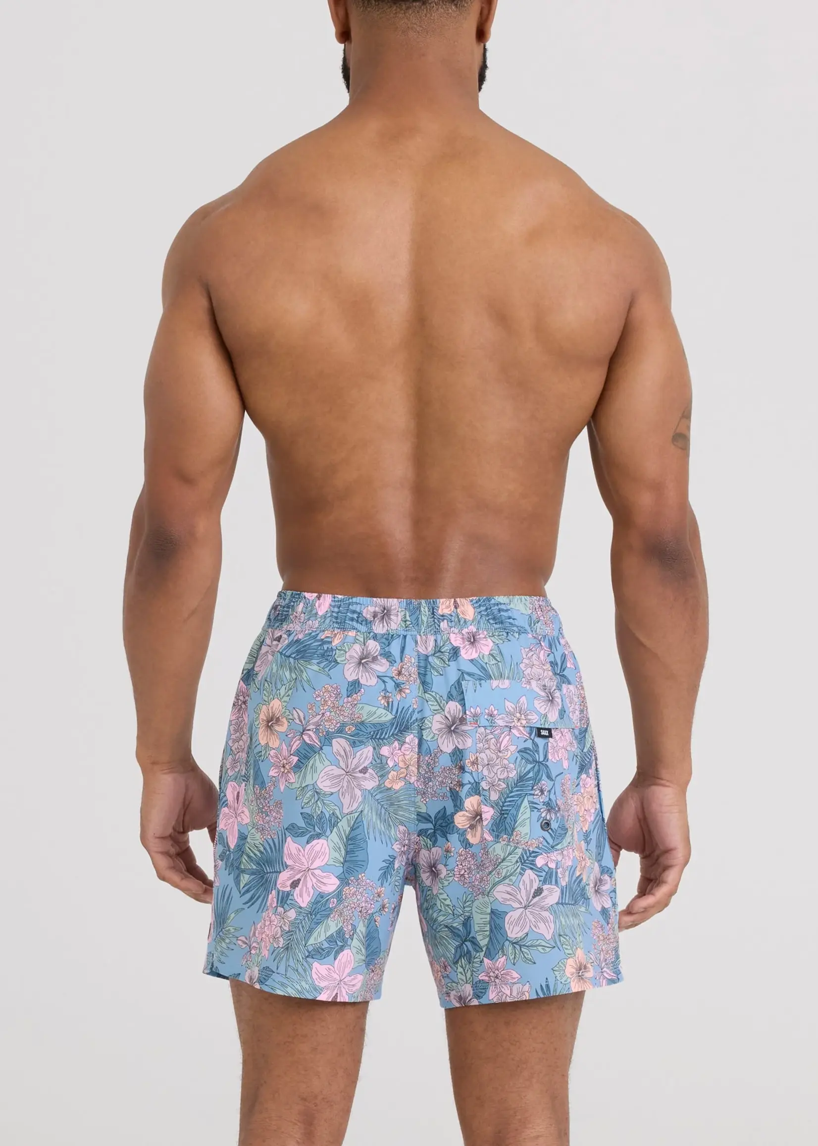 Saxx Oh Buoy 5" Tropic Burst Swim Trunk SXSW03L