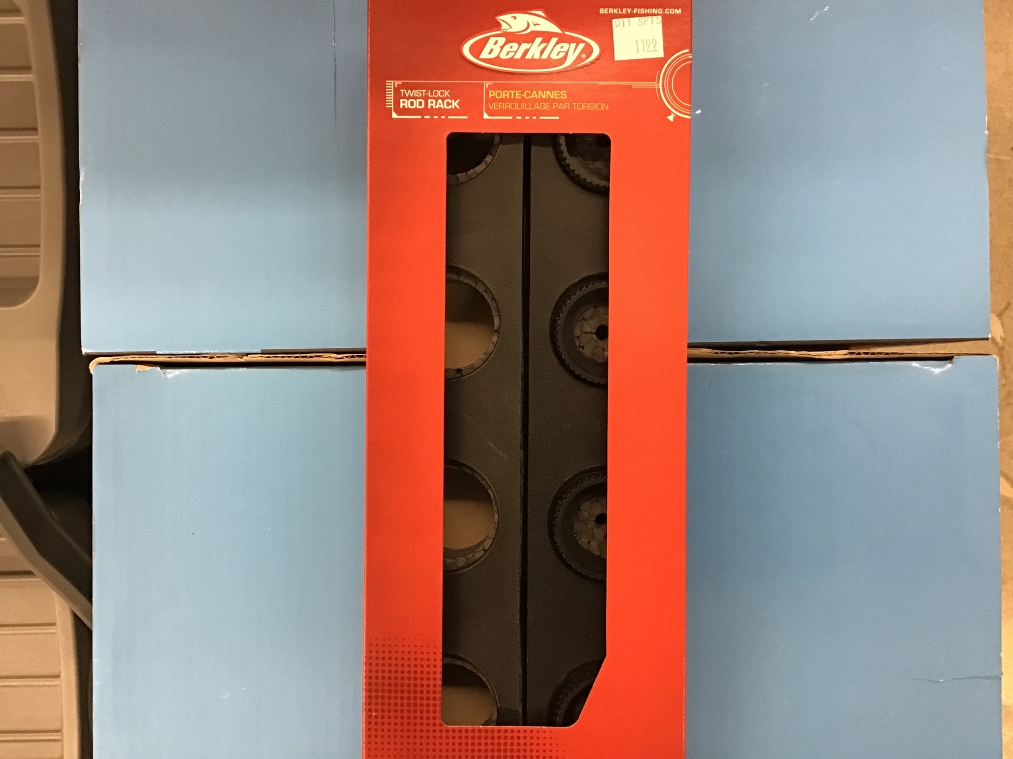 berkley twist lock rod rack