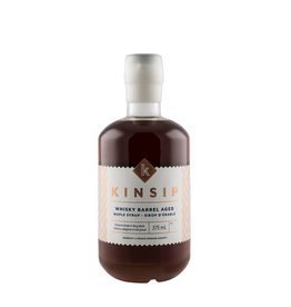 Kinsip Whisky Barrel Aged Maple Syrup. 375 ml