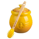 Le Creuset Le Creuset Honey Pot with Silicone Honey Dipper