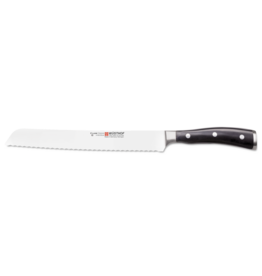 Wusthof Wusthof Classic IKON Double Serrated Bread Knife, 9”
