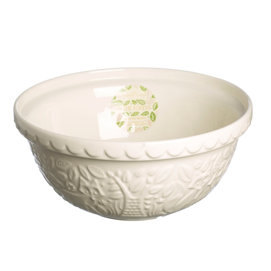 Mason Cash Mason Cash In the Forest Mixing Bowl, 29cm, Cream