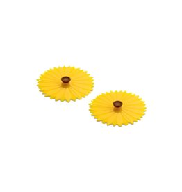 Charles Viancin Charles Viacin Sunflower Drink Covers, Set of 2