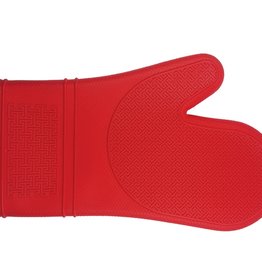 Kitchenbasics Silicone Mitt, Red