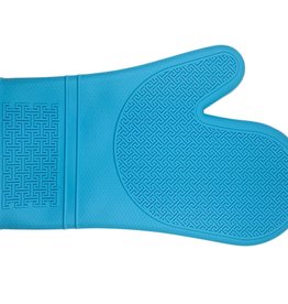 Kitchenbasics Silicone Mitt, Aqua